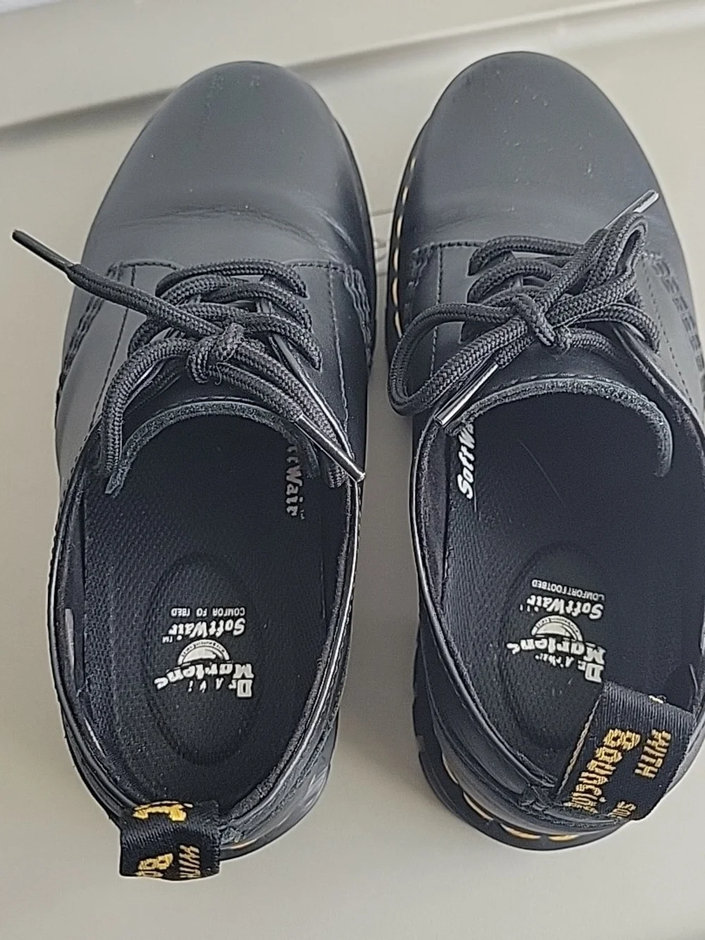 Dr. Martens‎ Women's Size 7 Audrick 3 Eye Shoe Black Platform Chunky Doc